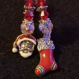 Christmas earrings
